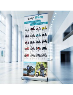 roll up pour revendeurs scooter électrique easy-watts