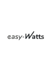Autocollant easy-watts noir