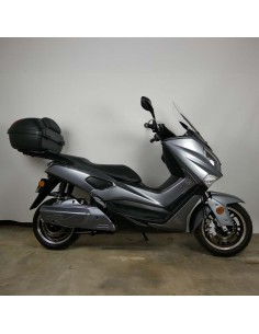Scooter électrique d'occasion e-trax gris + double top case