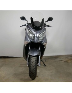 Scooter électrique d'occasion e-trax gris + double top case 2
