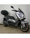 Scooter électrique d'occasion e-trax gris + double top case