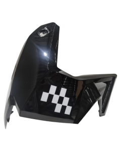 Carénage avant gauche noir e-scape one