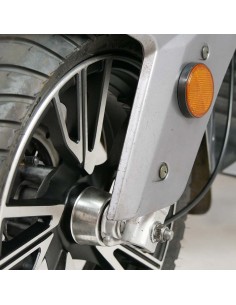 Scooter électrique d'occasion e-jet gris métallisé + top case 2