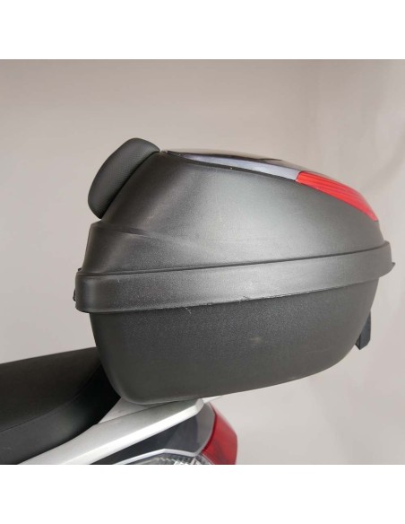 Scooter électrique d'occasion e-jet gris métallisé + top case