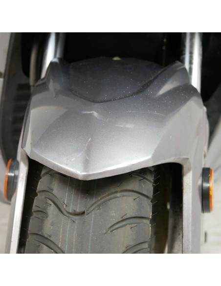 Scooter électrique d'occasion e-jet gris métallisé + top case