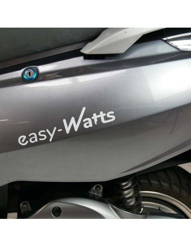 Scooter électrique d'occasion e-jet gris métallisé + top case