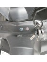 Scooter électrique d'occasion e-jet gris métallisé + top case