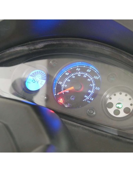 Scooter électrique d'occasion e-jet gris métallisé + top case
