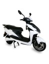 scooter electrique 50 easy-watts e-opai blanc trois quart avant droit