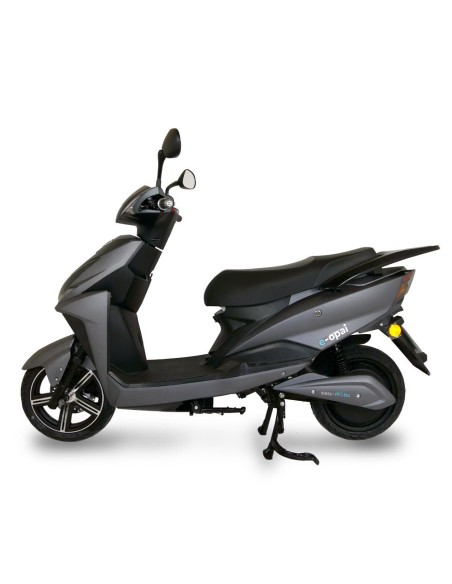 scooter electrique 50 easy-watts e-opai gris profil gauche