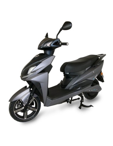 scooter electrique 50 easy-watts e-opai gris trois quart avant gauche