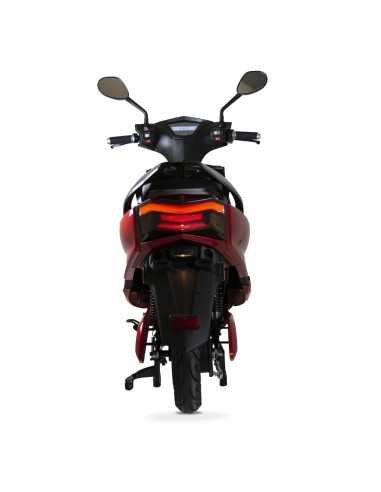 scooter electrique 50 easy-watts e-opai rouge profil arriere
