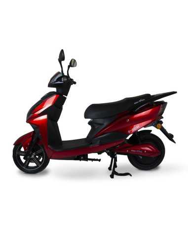scooter electrique 50 easy-watts e-opai rouge profil gauche