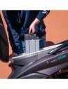 scooter electrique 50 easy-watts e-opai gris batterie