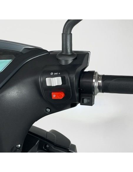 scooter electrique 50 easy-watts e-opai gris commodo