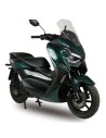 Scooter electrique 125 easy-Watts e-spark vert trois quart avant droit