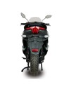 Scooter electrique 125 easy-Watts e-spark vert face arrière
