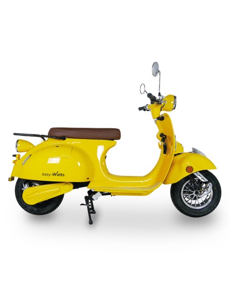 E-retro : scooter vintage électrique grande autonomie.