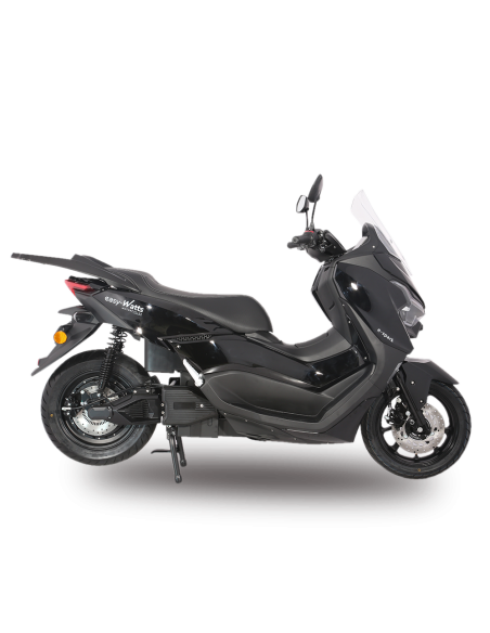Scooter electrique 125 easy-Watts e-spark noir profil droit