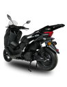 Scooter electrique 125 easy-Watts e-spark noir trois quart arrière droit