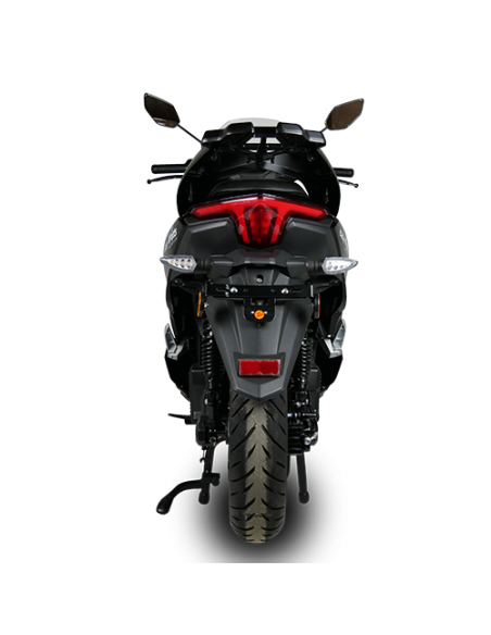 Scooter electrique 125 easy-Watts e-spark noir face arrière