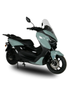 Scooter electrique 125 easy-Watts e-spark gris nardo trois quart avant droit