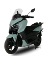 Scooter electrique 125 easy-Watts e-spark gris nardo trois quart avant gauche