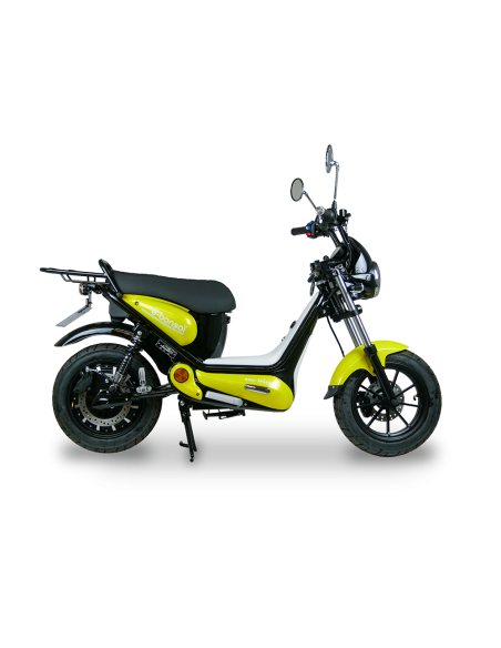 scooter electrique easy-watts e-bonsai jaune profil droit