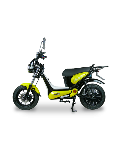 scooter electrique easy-watts e-bonsai jaune profil gauche