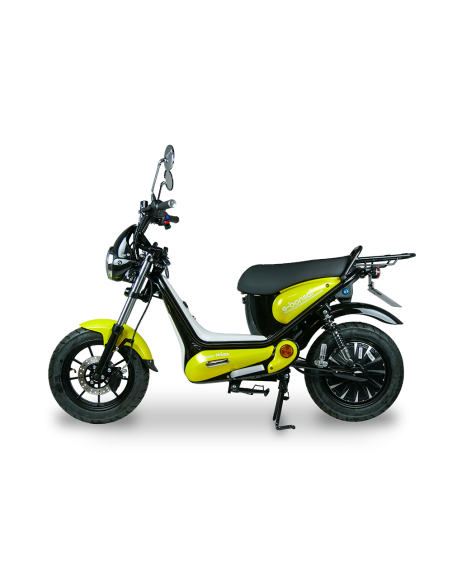 scooter electrique easy-watts e-bonsai jaune profil gauche