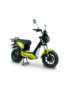 scooter electrique easy-watts e-bonsai jaune  trois quarts avant droit