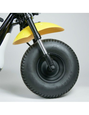 Scooter électrique easy-Watts e-bonsaï coco jaune roue avant