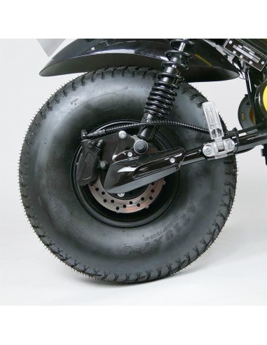 Scooter électrique easy-Watts e-bonsaï coco jaune roue arrière