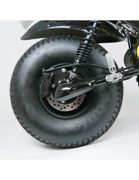 Scooter électrique easy-Watts e-bonsaï coco jaune roue arrière