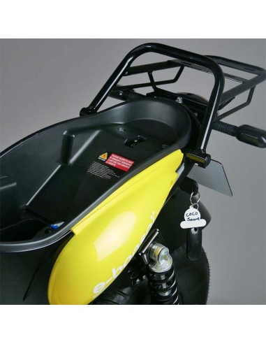 Scooter électrique easy-Watts e-bonsaï coco jaune bac de selle