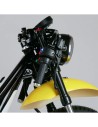 Scooter électrique easy-Watts e-bonsaï coco jaune profil guidon plié