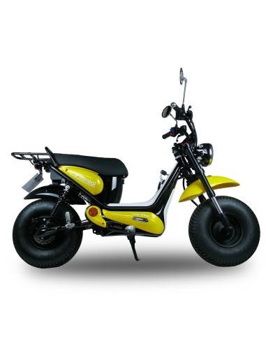 Scooter électrique easy-Watts e-bonsaï coco jaune profil droit