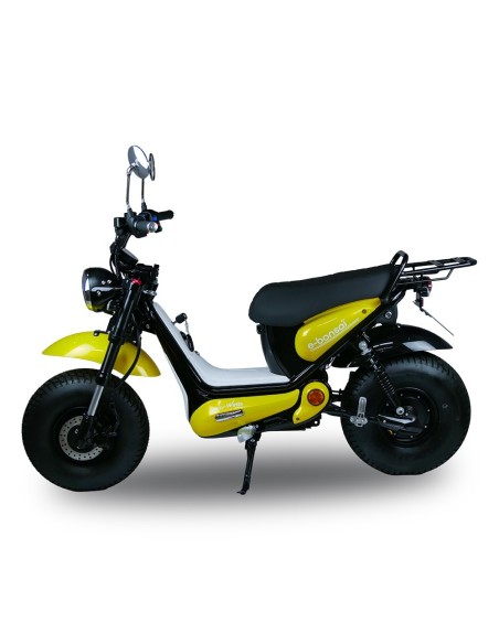 Scooter électrique easy-Watts e-bonsaï coco jaune profil gauche