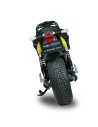 Scooter électrique easy-Watts e-bonsaï coco jaune face arrière guidon plié