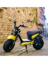 Scooter électrique easy-Watts e-bonsaï coco jaune profil gauche extérieur