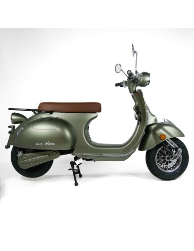 E-retro : scooter vintage électrique grande autonomie.