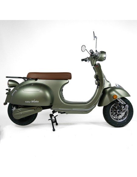 E-retro : scooter vintage électrique grande autonomie.