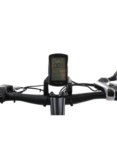 contrôleur LCD sur le guidon du vélo électrique e-fly