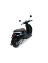 scooter électrique e-swan noir feu arrière