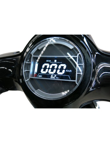 Compteur Scoot électrique e-swan noir 50 cm³