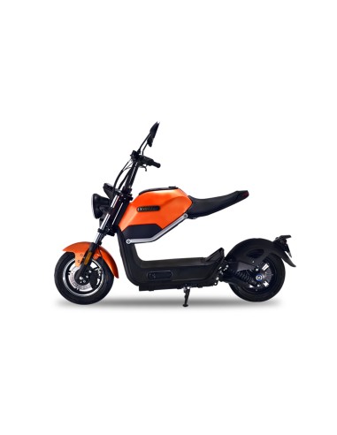 Moto électrique e-miku 800 watts 50 cc au design futuriste et rétro