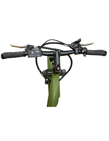 vélo fatbike electrique 3 vitesses avec dérailleur SHIMANO