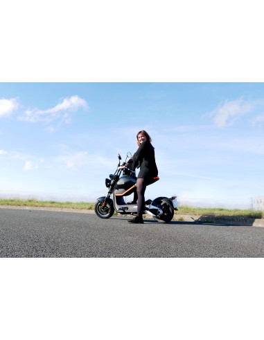 Moto e-miku noire 50 cc