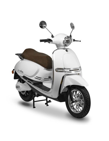 scooter electrique 125 e-presto max blanc trois quart droit