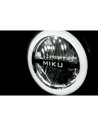 éclairage avant puissant moto électrique miku max